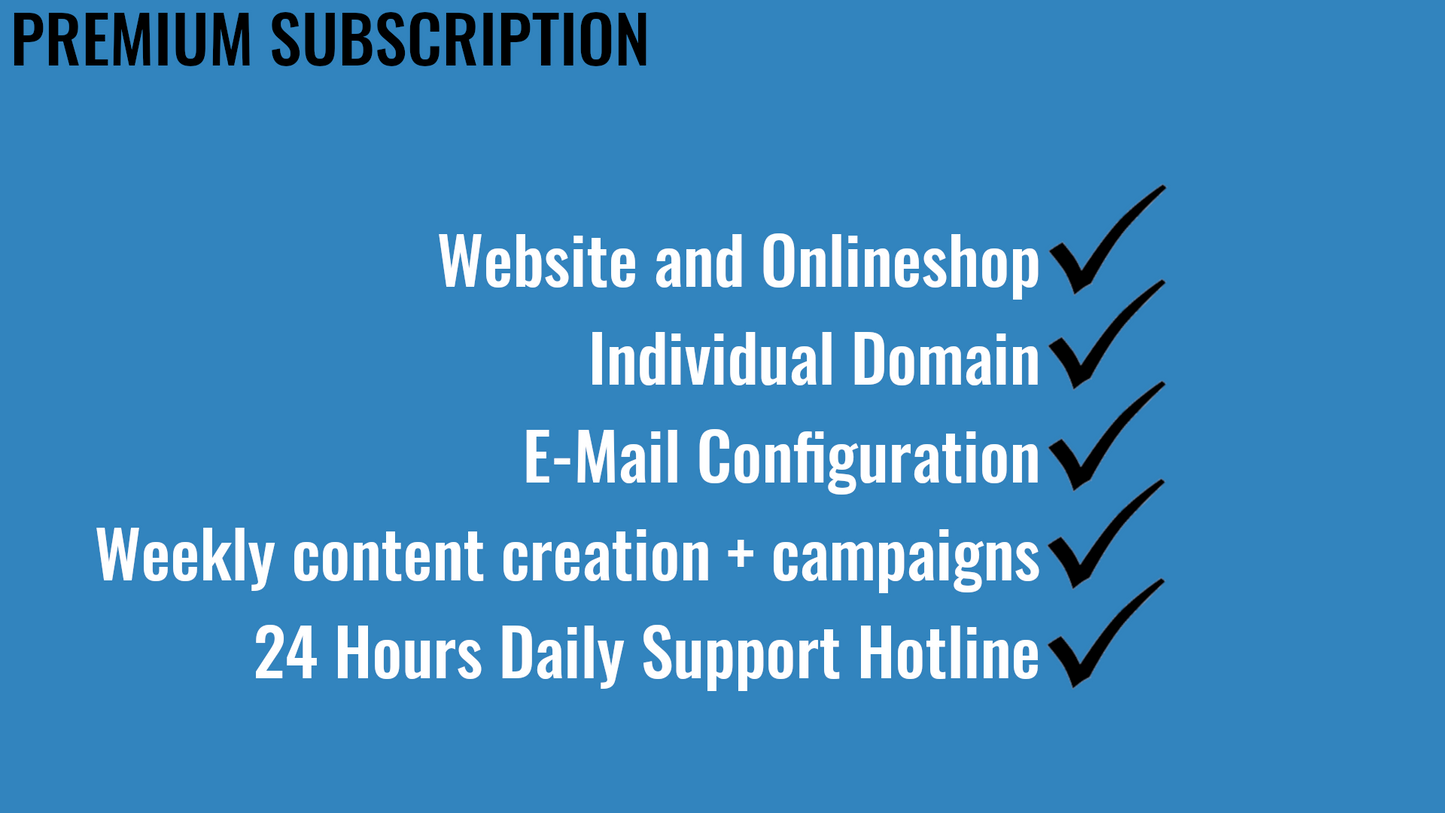 FINALLY ONLINE - Monthly Subscriptions